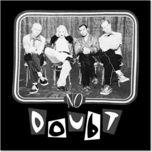 No doubt /// Vintage black and White Posters and Art
